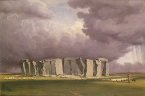 Stonehenge: Stormy Day, 1846