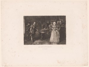 Alva Visits the Regent Margaret of Parma, 1567 by William Unger