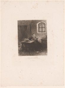 Philip of Marnix of Saint-Aldegonde in Prison by William Unger
