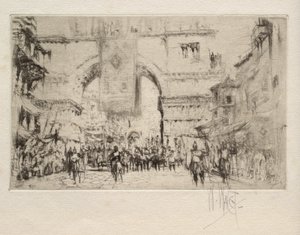 Emperor Hadrian Entering Salonika by William Walcot