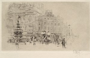 Piccadilly Circus by William Walcot