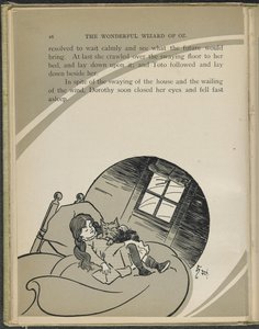 Illustration from "The Wonderful Wizard of Oz" by Lyman Frank Baum by William Wallace Denslow