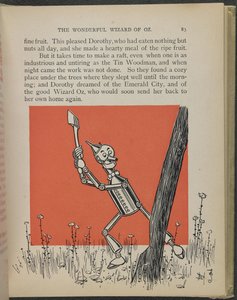 Illustration from "The Wonderful Wizard of Oz" by Lyman Frank Baum by William Wallace Denslow