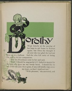 Illustration from "The Wonderful Wizard of Oz" by Lyman Frank Baum by William Wallace Denslow