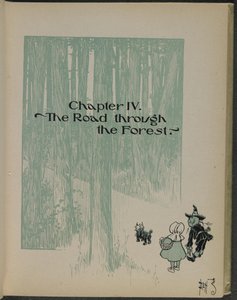 Illustration from "The Wonderful Wizard of Oz" by Lyman Frank Baum by William Wallace Denslow