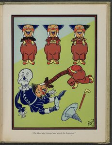 Illustration from "The Wonderful Wizard of Oz" by Lyman Frank Baum by William Wallace Denslow
