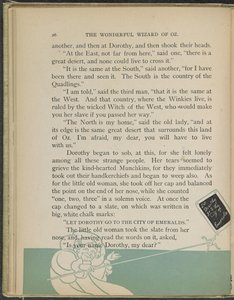 Illustration from "The Wonderful Wizard of Oz" by Lyman Frank Baum