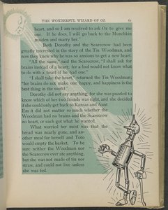 Illustration from "The Wonderful Wizard of Oz" by William Wallace Denslow