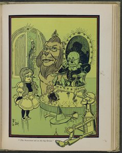 Illustration from "The Wonderful Wizard of Oz" by William Wallace Denslow