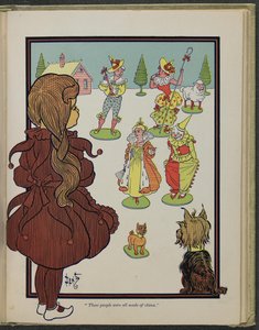 Illustration from "The Wonderful Wizard of Oz" by William Wallace Denslow