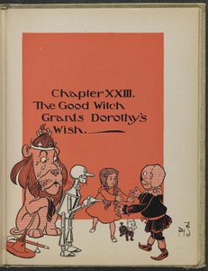 Illustration from "The Wonderful Wizard of Oz" by Lyman Frank Baum by William Wallace Denslow