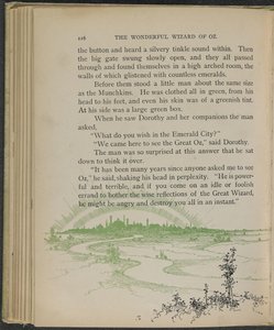 Illustration from "The Wonderful Wizard of Oz" by Lyman Frank Baum by William Wallace Denslow