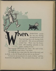 Illustration from "The Wonderful Wizard of Oz" by Lyman Frank Baum by William Wallace Denslow