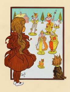Illustration of "The Wizard of Oz" by Lyman Frank Baum by William Wallace Denslow by William Wallace Denslow