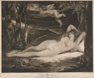 The Sleeping Nymph by William Ward