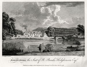 Edwinsford, the Seat of R Banks Hodgkinson Esq, Carmarthenshire