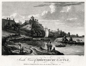South View of Shrewsbury Castle, Shropshire, 1777