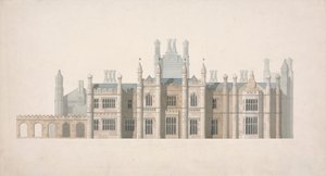Elevation of a Proposed Design for Cambridge Colleges