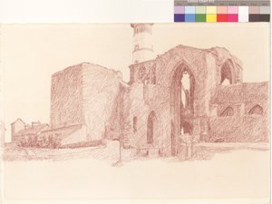 St Mathieu, Abbey and Lighthouse by William Wilkins