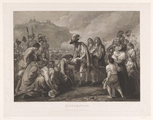 Charles II of England Arrives on the Beach at Dover, May 25, 1660