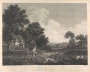 Shooting, Plate II by William Woollett