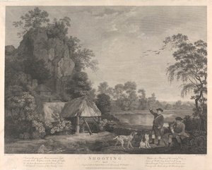 Shooting, Plate I by William Woollett