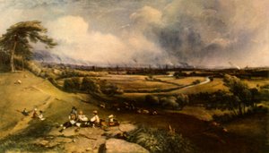 View of Manchester from Higher Broughton, 1835