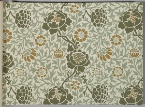 Wallpaper sample book, before 1917