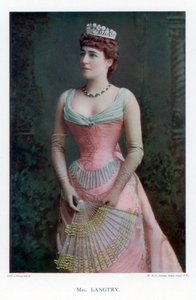 Lillie Langtry, British Actress by William and Daniel Downey