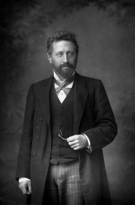 Professor William Edward Ayrton, British Physicist and Electrical Engineer by William and Daniel Downey