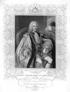 Portrait of Thomas Pelham-Holles, 1st Duke of Newcastle
