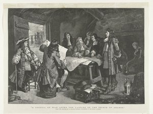 William III Holds War Council in a Fisherman