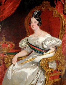 Portrait of D. Maria II, Queen of Portugal
