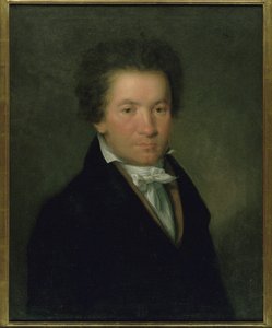 Portrait of Ludwig van Beethoven