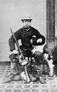 Willoughby Wallace Hooper after Shooting, c.1860-80