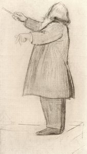 Johannes Brahms (1833-1897) German Composer, Conducting by Willy von Beckerath