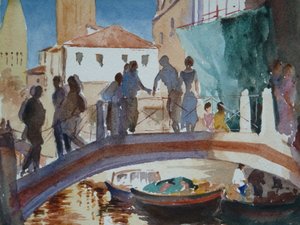 Ponte dei Pugni – last of the sun