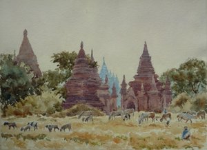 902 Thatbyinnyu, Bagan by Wilson Clive