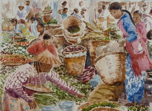 Vegetables, Nampan Market