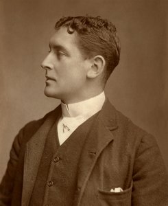 HB Conway, British Actor by Window and Grove
