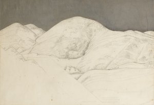 Landscape Study for Santisima Trinita, c.1924 by Winifred Knights