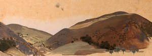 Landscape Study for Santissima Trinita, c.1924