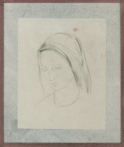 Study for St Martin Altarpiece, c.1928 by Winifred Knights