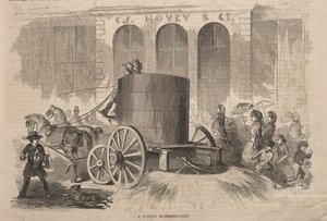 A Boston Watering-Cart by Winslow Homer