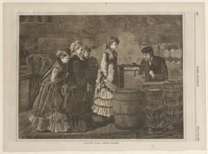 A Country Store--Getting Weighed by Winslow Homer