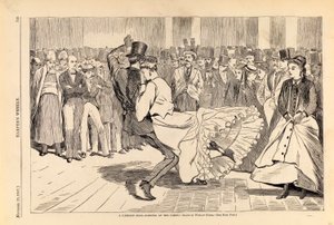 A Parisian Ball - Dancing at the Casino by Winslow Homer