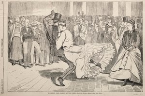A Parisian Ball - Dancing at the Casino by Winslow Homer