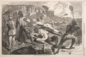 A Shell in the Rebel Trenches