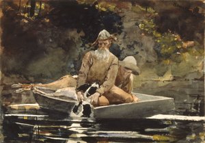After the Hunt by Winslow Homer