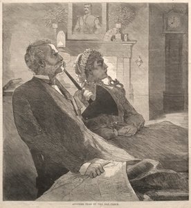 Another Year by the Old Clock by Winslow Homer